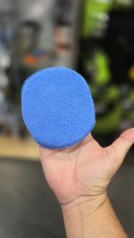 Almofada DeAplicação de caera Esponja De Microfibra Redonda - Image 2