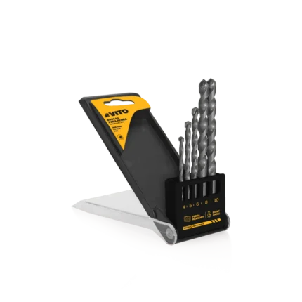 Conjunto de 5 Brocas para Pedra