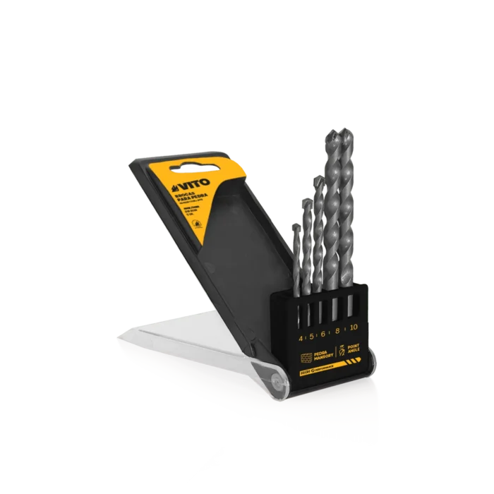 Conjunto de 5 Brocas para Pedra - Image 1