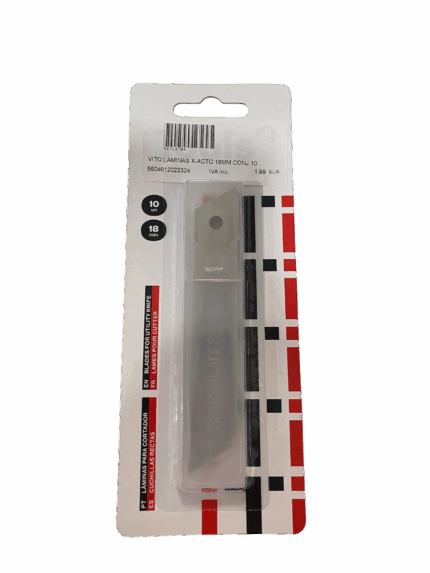 Laminas X-Acto 18mm Conjunto 10